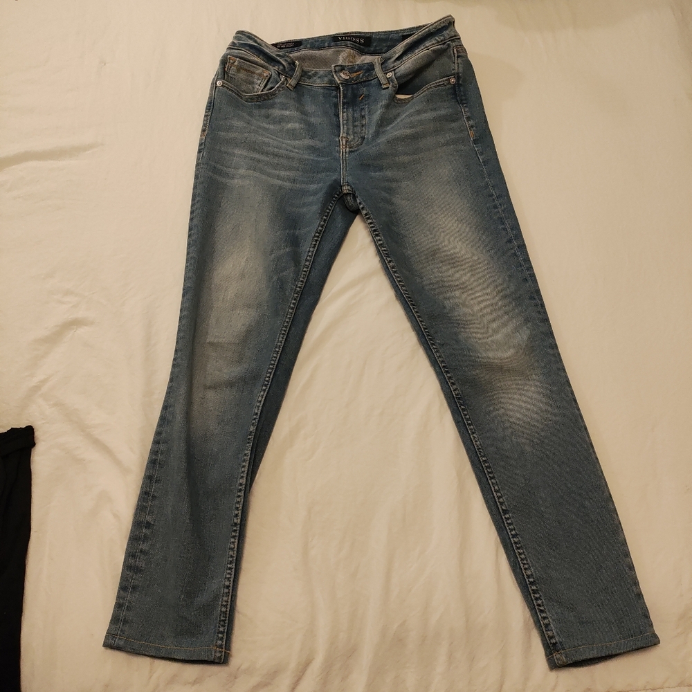 Vigoss Light Blue Denim Jeans Mid Rise